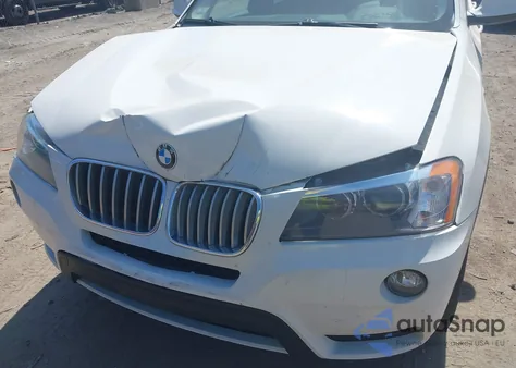 2013 BMW X3 xDrive28I из США, поврежденный, VIN 5UXWX9C58D0D03567